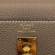 Load image into Gallery viewer, HERMES Kelly Retourne Etoupe Togo Leather Size 25
