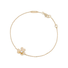 将图像加载到图库查看器中，Van Cleef &amp; Arpels Frivole Bracelet Size MiniVCARPJMM00 18K Yellow Gold
