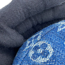 Load image into Gallery viewer, LOUIS VUITTON Bucket Hat - LV Remix Size M Denim BlueM7279M Monogram Denim
