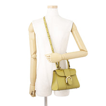 将图像加载到图库查看器中，Delvaux Brillon KiwiAA0406AAM062ADO Box Calf LeatherLeather Size Mini
