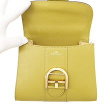 将图像加载到图库查看器中，Delvaux Brillon KiwiAA0406AAM062ADO Box Calf LeatherLeather Size Mini
