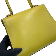 将图像加载到图库查看器中，Delvaux Brillon KiwiAA0406AAM062ADO Box Calf LeatherLeather Size Mini
