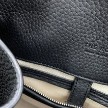将图像加载到图库查看器中，The Row Soft Margaux Leather Bag BlackW1586L133BLPL Calf Leather Size 12
