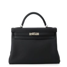 Load image into Gallery viewer, HERMES Kelly 32 Black Togo Leather Size 32
