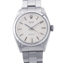 Load image into Gallery viewer, ROLEX Oyster Precision W34mm Stainless Steel SilverLinen Dial6426
