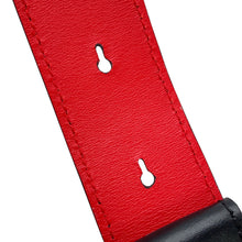 将图像加载到图库查看器中，Christian Louboutin Explorer Funk Studded Backpack Black/Red3215038 Calf Leather Size Small
