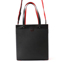 将图像加载到图库查看器中，Christian Louboutin Ruistote Black/Red1225141 Calf Leather
