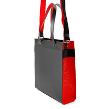 将图像加载到图库查看器中，Christian Louboutin Ruistote Black/Red1225141 Calf Leather
