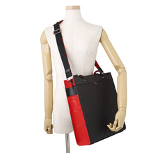 将图像加载到图库查看器中，Christian Louboutin Ruistote Black/Red1225141 Calf Leather
