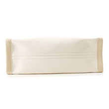 将图像加载到图库查看器中，Christian Louboutin Nastroloubi Tote Natural3235233 Canvas Leather Size Small
