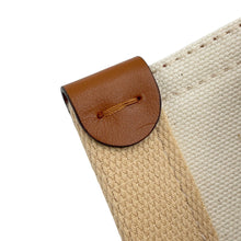 将图像加载到图库查看器中，Christian Louboutin Nastroloubi Tote Natural3235233 Canvas Leather Size Small
