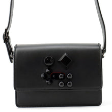 将图像加载到图库查看器中，Christian Louboutin CARASKY Shoulder Black3225079 Calf Leather
