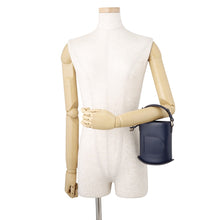 Load image into Gallery viewer, Delvaux Pan Toy Eclat 2WAY Shoulder Bag night skyAA0619AAM0AZBDO Box Calf LeatherLeather
