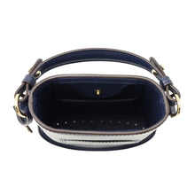 Load image into Gallery viewer, Delvaux Pan Toy Eclat 2WAY Shoulder Bag night skyAA0619AAM0AZBDO Box Calf LeatherLeather
