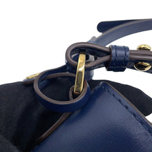 Load image into Gallery viewer, Delvaux Pan Toy Eclat 2WAY Shoulder Bag night skyAA0619AAM0AZBDO Box Calf LeatherLeather
