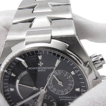 Load image into Gallery viewer, VACHERON CONSTANTIN Overseas dual time W42mm Stainless Steel Black Dial47450/B01A

