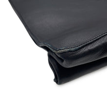 将图像加载到图库查看器中，CHANEL Large CC Logo Chain Tote Bag Black Leather
