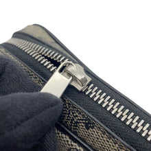 Load image into Gallery viewer, CELINE Triomphe Messenger Bag Gray/Black194502 PVC Leather Size Medium
