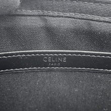 Load image into Gallery viewer, CELINE Triomphe Messenger Bag Gray/Black194502 PVC Leather Size Medium
