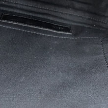 Load image into Gallery viewer, BALENCIAGA Navy Cabas Perforated 2-Way Bag Gray390346 Leather Canvas Size XS
