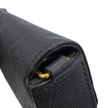 将图像加载到图库查看器中，LOUIS VUITTON Felicie Pochette NoirM64064 Monogram Empreinte Leather
