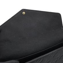 将图像加载到图库查看器中，LOUIS VUITTON Felicie Pochette NoirM64064 Monogram Empreinte Leather
