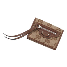 将图像加载到图库查看器中，GUCCI The Hacker Project Neo Classic Wallet Beige/Brown681708 Canvas/Leather
