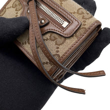 将图像加载到图库查看器中，GUCCI The Hacker Project Neo Classic Wallet Beige/Brown681708 Canvas/Leather
