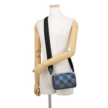 Load image into Gallery viewer, LOUIS VUITTON Alpha Wearable Wallet Noir/BlueN60414 Damier Graphite Giant
