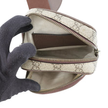 将图像加载到图库查看器中，GUCCI Ophidia Small Crossbody Bag Beige/Green/Red752565 GG Supreme Leather Canvas
