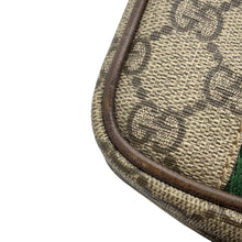 将图像加载到图库查看器中，GUCCI Ophidia Small Crossbody Bag Beige/Green/Red752565 GG Supreme Leather Canvas
