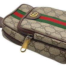 Load image into Gallery viewer, GUCCI Ophidia Small Crossbody Bag Beige/Green/Red752565 GG Supreme Leather Canvas
