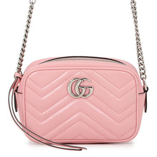 Load image into Gallery viewer, GUCCI GG Marmont Matelasse Mini Shoulder Bag Pink634936 Leather
