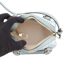 将图像加载到图库查看器中，GUCCI Ophidia Super Mini 2-Way Bag Light Blue781490 GG Supreme Leather
