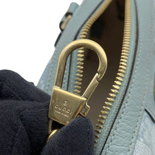 将图像加载到图库查看器中，GUCCI Ophidia Super Mini 2-Way Bag Light Blue781490 GG Supreme Leather
