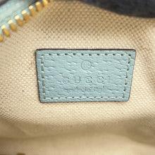 将图像加载到图库查看器中，GUCCI Ophidia Super Mini 2-Way Bag Light Blue781490 GG Supreme Leather
