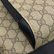 将图像加载到图库查看器中，GUCCI GG Supreme Backpack Beige/Black406370 KLQAX 9772 GG Supreme Leather
