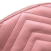 将图像加载到图库查看器中，GUCCI GG Marmont Key Pouch Pink625691 Leather

