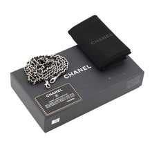 Load image into Gallery viewer, CHANEL Matelasse Double Zip Chain Wallet BlackA82527 Lambskin
