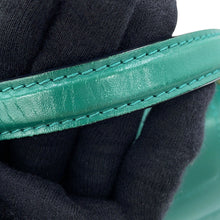 Load image into Gallery viewer, BVLGARI Serpenti Forever Top Handle Emerald Green39778 Calf Leather
