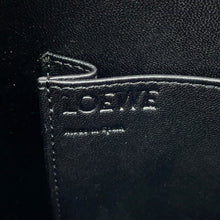 将图像加载到图库查看器中，LOEWE Architect A Bag Black Soft Natural Calf Leather

