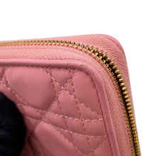 Load image into Gallery viewer, Dior Lady Dior Voyage Jules Wallet PinkS0007 ONMJ Leather
