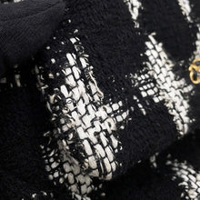 Load image into Gallery viewer, CHANEL 19 Dizneuf Chain Shoulder Bag Black/WhiteAS1160 Tweed
