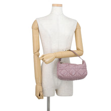 Load image into Gallery viewer, Dior Travel Nomad Pouch Macro Cannage PeonyPinkS5554OMIG_M81P Calf Leather Size Medium
