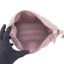 Load image into Gallery viewer, Dior Travel Nomad Pouch Macro Cannage PeonyPinkS5554OMIG_M81P Calf Leather Size Medium
