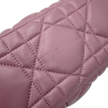 Load image into Gallery viewer, Dior Travel Nomad Pouch Macro Cannage PeonyPinkS5554OMIG_M81P Calf Leather Size Medium
