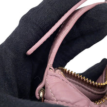 Load image into Gallery viewer, Dior Travel Nomad Pouch Macro Cannage PeonyPinkS5554OMIG_M81P Calf Leather Size Medium
