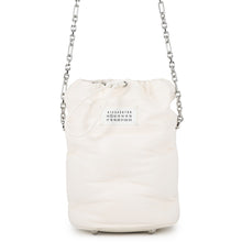 将图像加载到图库查看器中，Maison Margiela Maison Margiela Glam Slam Bucket Bag WhiteS56WG0111PR818T1003 Leather
