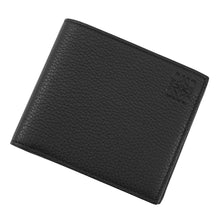 将图像加载到图库查看器中，LOEWE bifold coin wallet BlackC660501X03 Soft Grained Calf Leather
