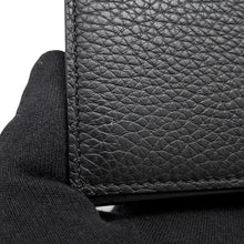将图像加载到图库查看器中，LOEWE bifold coin wallet BlackC660501X03 Soft Grained Calf Leather

